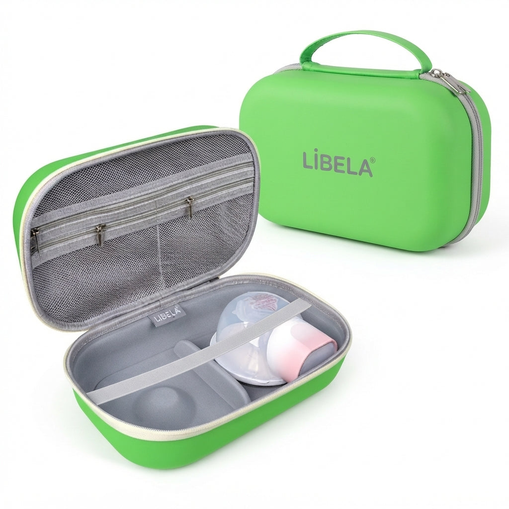 LIBELA - Mallette de Transport Rigide pour Tire-Lait Portable | Pochette de Rangement Imperméable, Anti-Choc avec Poignée