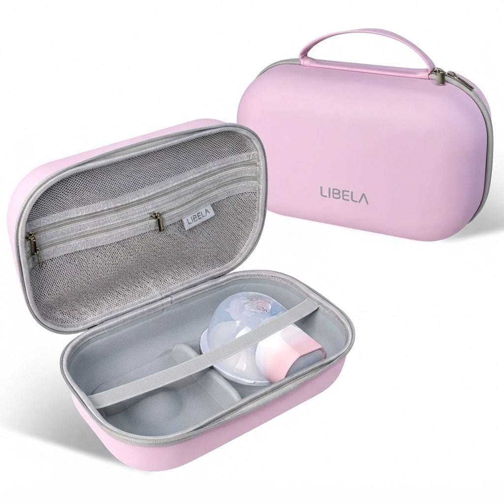 LIBELA - Mallette de Transport Rigide pour Tire-Lait Portable | Pochette de Rangement Imperméable, Anti-Choc avec Poignée