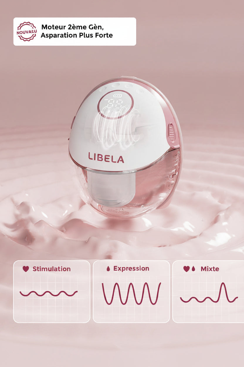 Tire-lait mains libres M6
